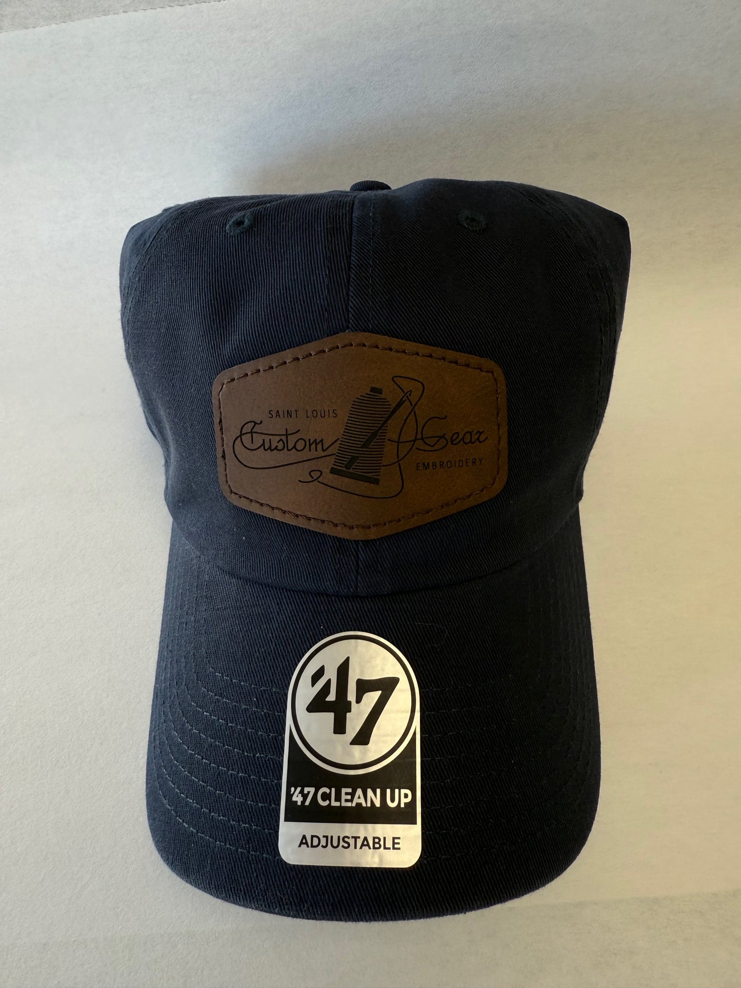 Leatherette Patch 47 Brand Clean-Up Dad Hat