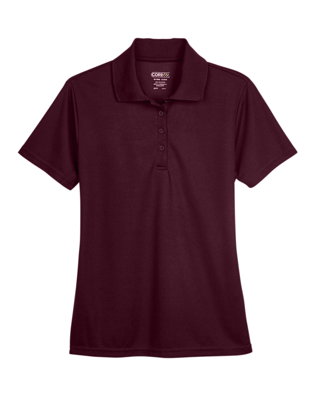 Custom Embroidered CORE365 (78181) Women's Origin Performance Piqué Polo