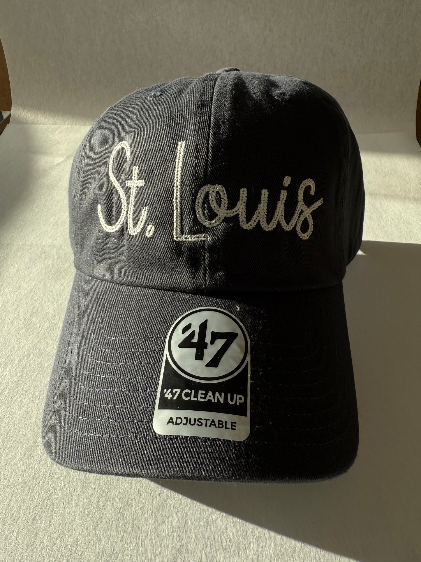 St. Louis Cursive Chain Stitch 47 Brand Hat