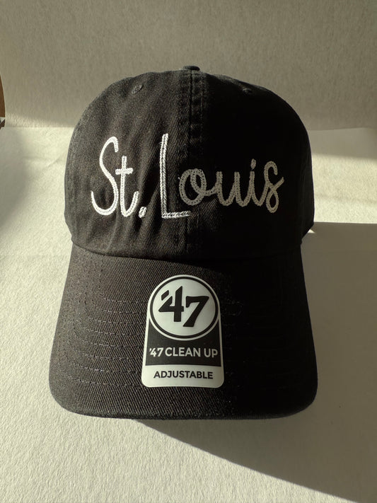 St. Louis Cursive Chain Stitch 47 Brand Hat