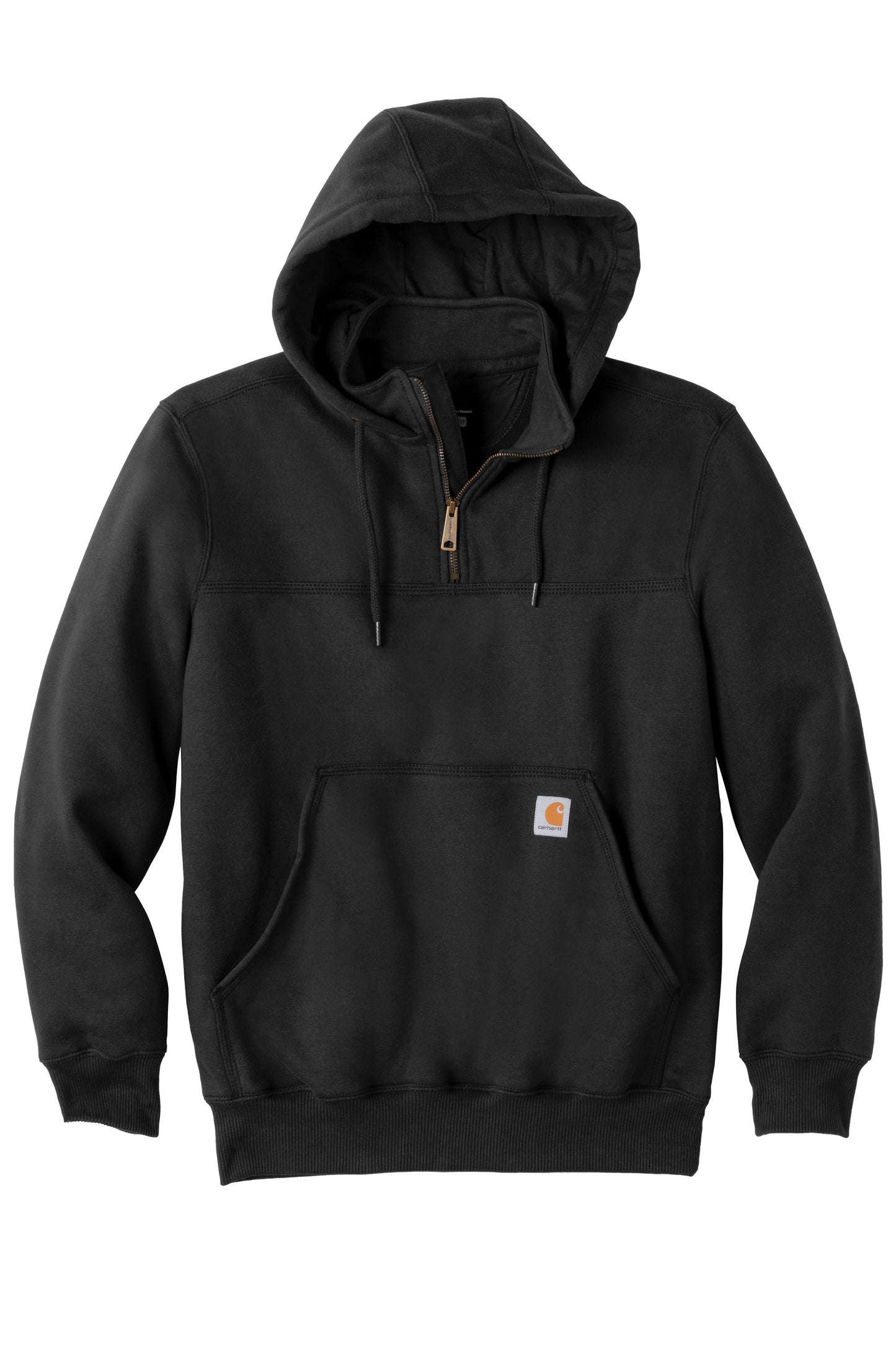 Custom Embroidered Carhartt ® Rain Defender ® Paxton Heavyweight Hooded Zip Mock Sweatshirt