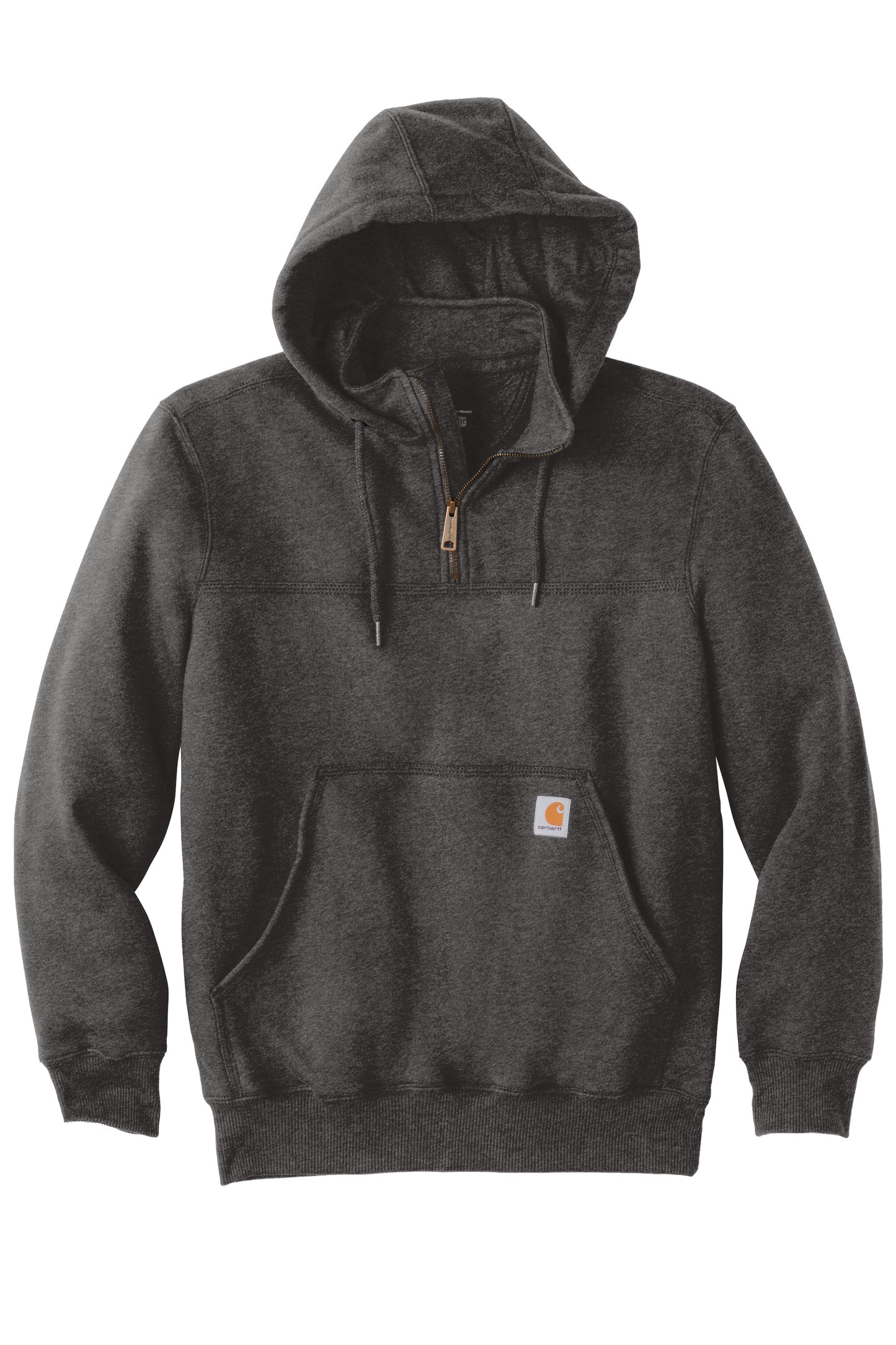 Custom Embroidered Carhartt ® Rain Defender ® Paxton Heavyweight Hooded Zip Mock Sweatshirt