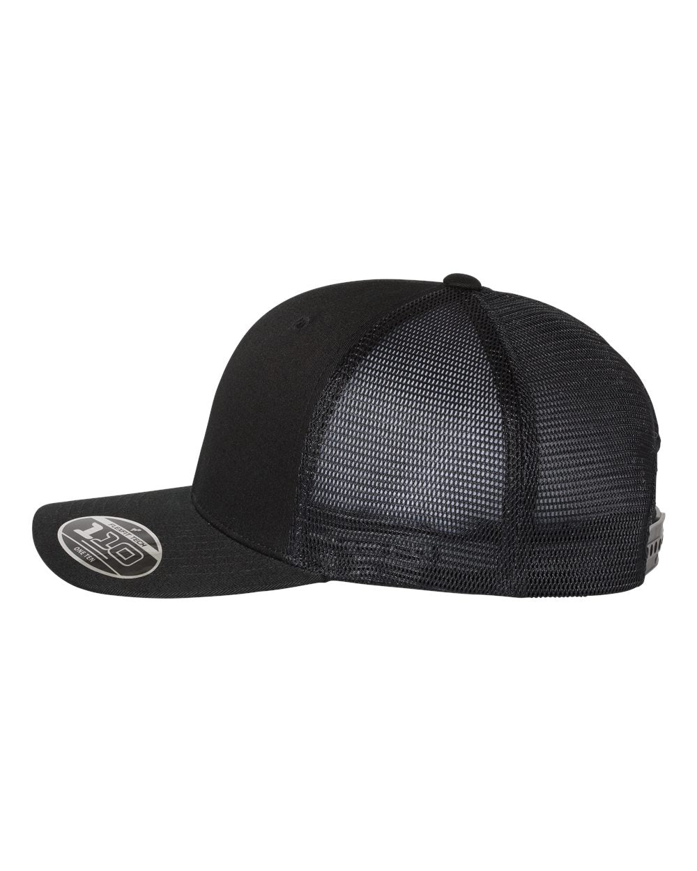 Leatherette Patch 110m Flex Fit Trucker Hat