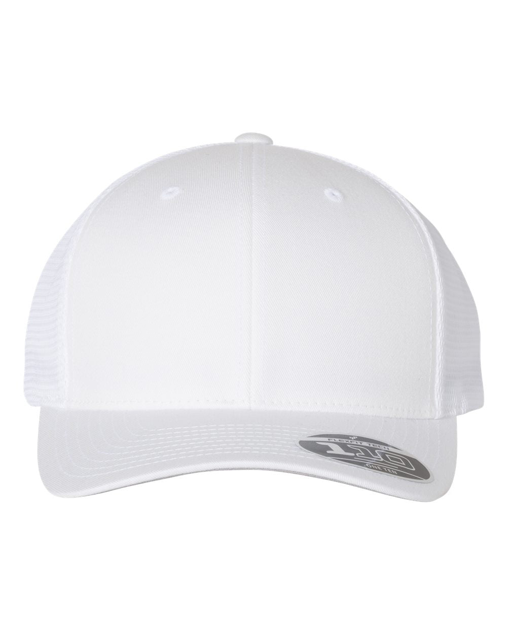 Leatherette Patch 110m Flex Fit Trucker Hat